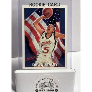 Dawn Staley USA Rookie Card 1995 Topps South Carolina Gamecocks Head Coach WNBA
